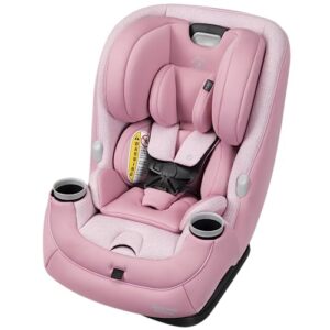 maxi-cosi pria 3 in 1 convertible forward and rear facing child car seat with adjustable harness and headrest for kids 4 to 100 pounds, pink