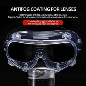 Anti Fog Safety Glasses Protective Goggles