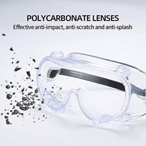 Anti Fog Safety Glasses Protective Goggles