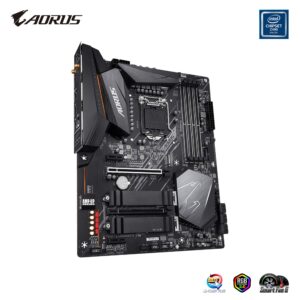 GIGABYTE Z490 AORUS Elite AC (Intel LGA1200/Z490/ATX/2xM.2 Thermal Guard/Realtek ALC1200/SATA 6Gb/s/USB 3.2 Gen 2/Intel 802.11ac/2.5 GbE LAN/RGB Fusion/Gaming Motherboard)