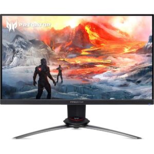 Acer Predator XB253Q Gxbmiiprzx 24.5" FHD (1920 x 1080) IPS NVIDIA G-SYNC Compatible Gaming Monitor, VESA Certified DisplayHDR400, Up to 0.5ms (G to G), 240Hz, 99% sRGB (1 x Display Port & 2 x HDMI)