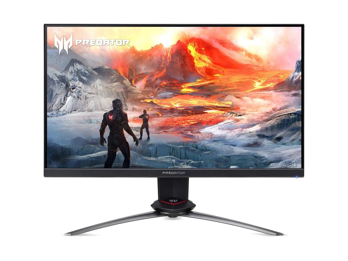 Acer Predator XB253Q Gxbmiiprzx 24.5" FHD (1920 x 1080) IPS NVIDIA G-SYNC Compatible Gaming Monitor, VESA Certified DisplayHDR400, Up to 0.5ms (G to G), 240Hz, 99% sRGB (1 x Display Port & 2 x HDMI)
