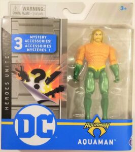 dc heroes unite 2020 aquaman 4-inch action figure by spin master