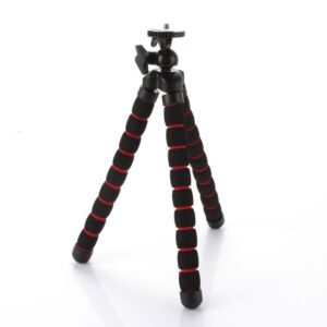 focusfoto octopus flexible portable tripod stand 1/4'' screw mounting for camera digital dv action camera dslr medium size