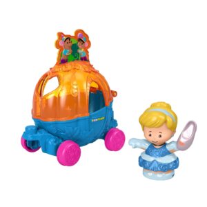 fisher-price little people disney princess, parade floats (cinderella & pals)