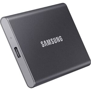 samsung t7 portable ssd - 1 tb - usb 3.2 gen.2 externe ssd titan gray (mu-pc1t0t/ww)
