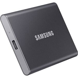 Samsung T7 Portable SSD - 1 TB - USB 3.2 Gen.2 Externe SSD Titan Gray (MU-PC1T0T/WW)