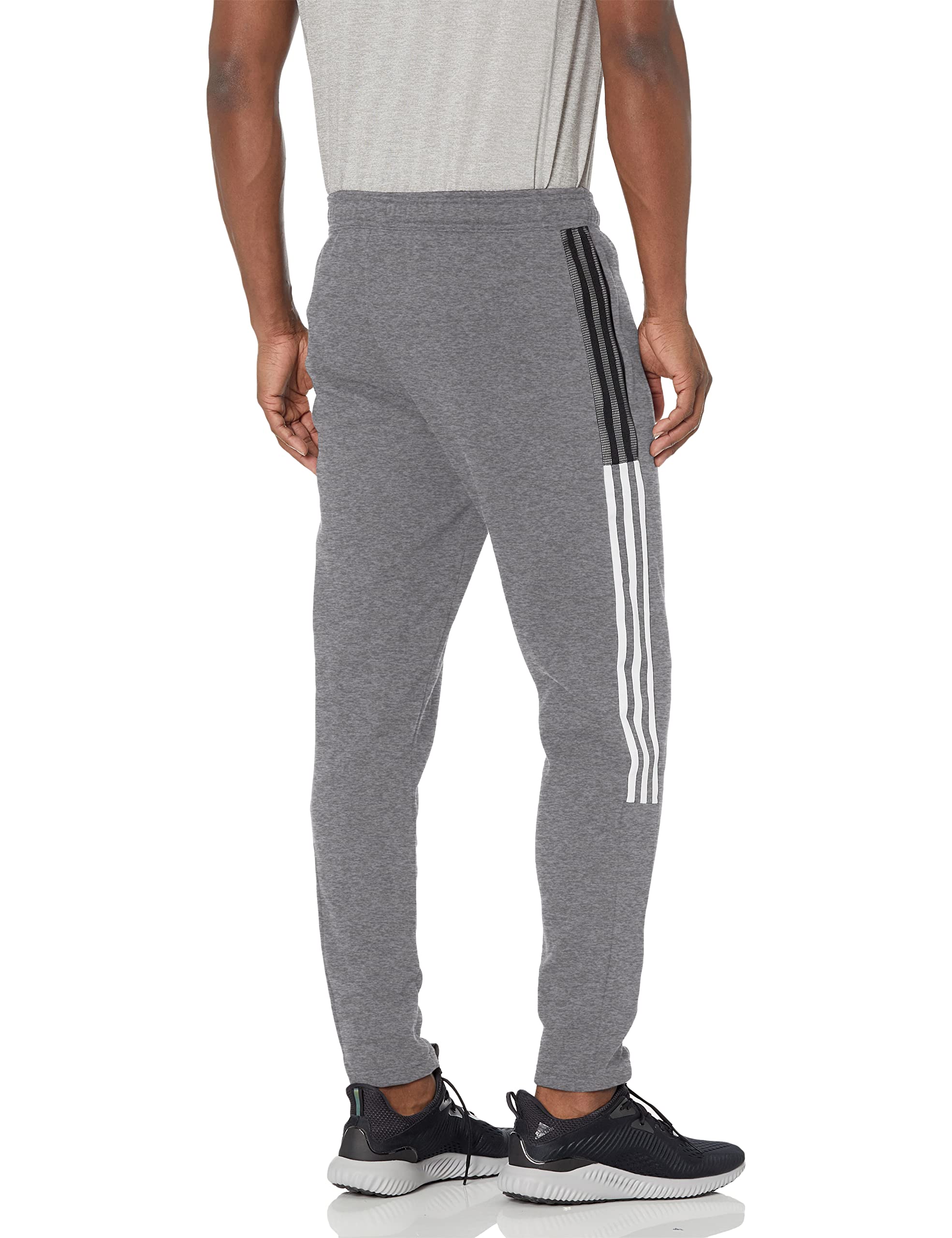 adidas mens Tiro 21 Sweatpants Grey Melange Large