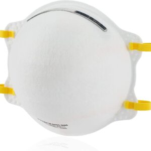 TITAN PROTECT NIOSH Certified MAKRITE 9500-N95 Pre-Formed Cone Particulate Respirator Mask, M/L Size (Pack of 20 Masks)