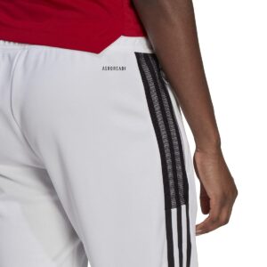 adidas Women's Tiro 21 Track Pants, White/Black, Large