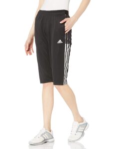 adidas womens tiro 21 3/4 pants black x-large