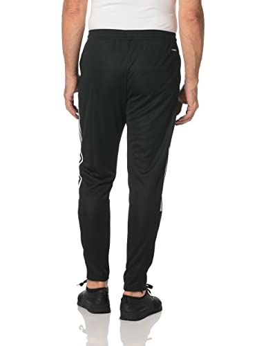 adidas Men's Tiro 21 Track Pants, Black/White, Small