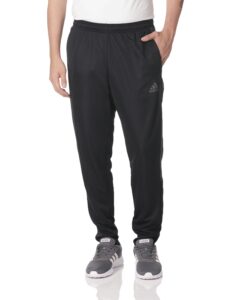 adidas men's tiro 21 track pants, black/dark grey heather, 3x-large big