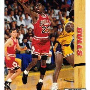 1991-92 Upper Deck #44 Michael Jordan Basketball Card - Chicago Bulls