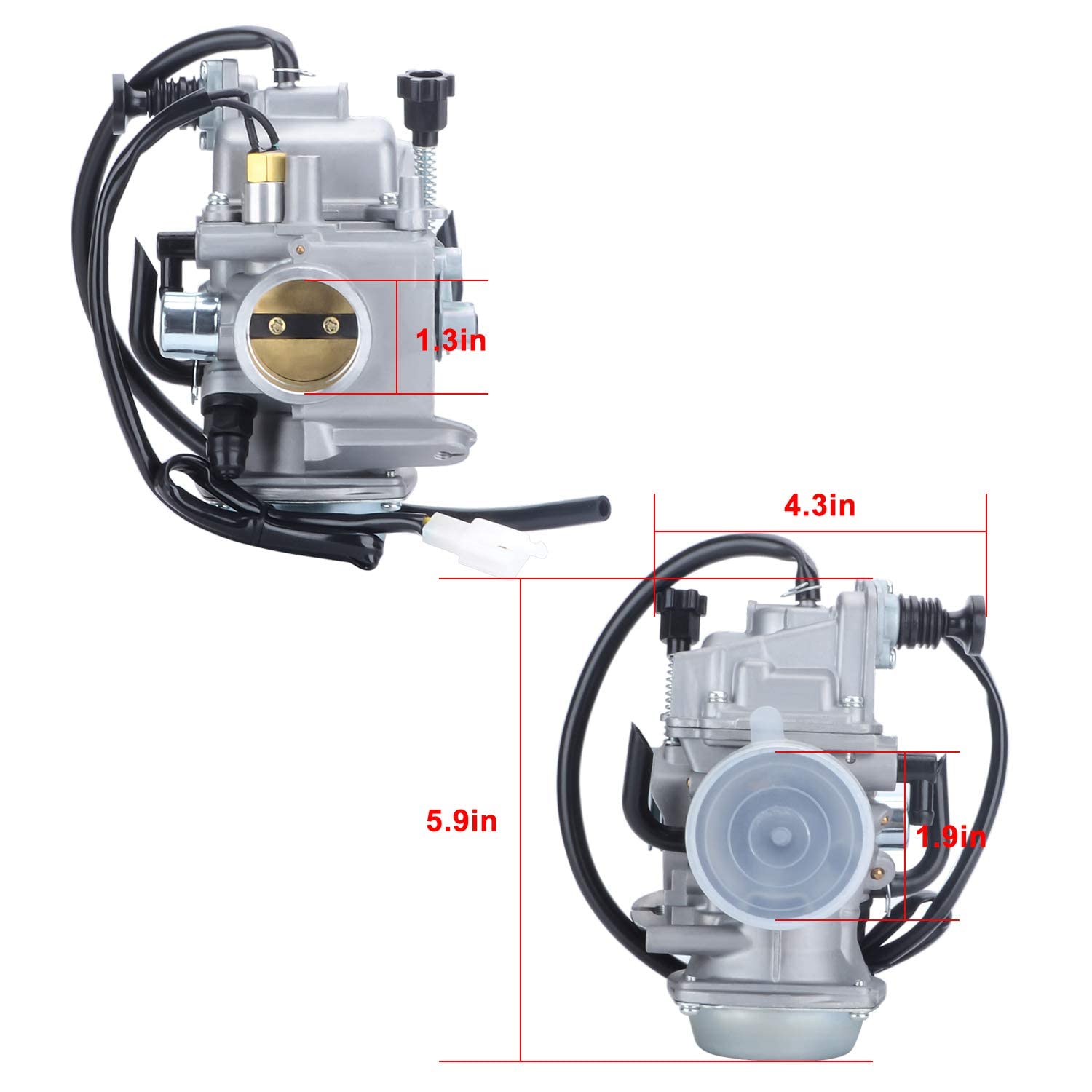 Carburetor for Honda Foreman 450 TRX 450 TRX450ES TRX450FE TRX450FM TRX450S 1998-2004 TRX 400 TRX 400FW ATV Carburetor Rancher TRX350 350 ES FE FM TE TM TRX 300 TRX 300 FW Carburetor