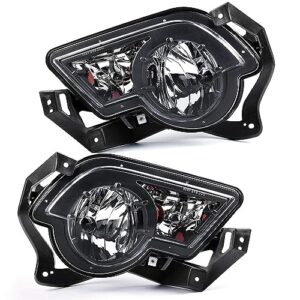 CNNELL Fog Lights Lamps Compatible With Chevy Avalanche Pickup Truck 2002-2006 Left and Right Replaces