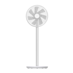 smartmi outdoor pedestal fan 2s, standing fans for bedroom, cordless outdoor fans for patio with 100 speed options, portable, smart, quiet, 40°tilt, 120°oscillating fan outdoor home office with timer, 38in