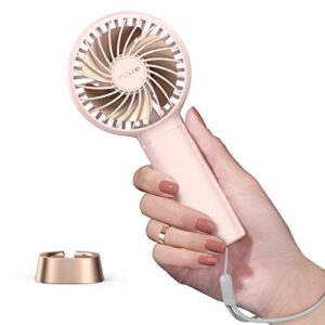 outxe funme mini makeup fan 3350mah eyelash fan portable fan handheld fan usb 3 settings small personal fan lightweight for girls women