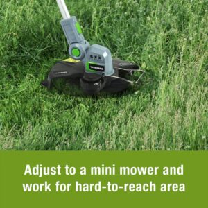 WORKPRO 20V Cordless String Trimmer/Edger, 12-inch, with 2Ah Lithium-Ion Battery, 1 Hour Quick Charger, 16.4ft Trimmer Line Included