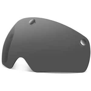 victgoal detachable magnetic bike helmet goggles visor especially deisgned for vg110/vg112 bicycle helmet (black)