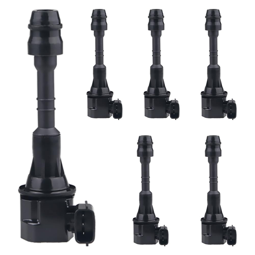 JDMON Ignition Coils Pack Compatible with Nissan Altima Frontier Maxima Pathfinder Murano Quest Infiniti QX4 I35 Replaces 222488J115 224488J111 22448-8J11C UF-349 3.5L 4.0L V6 Coil Pack