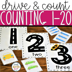 hands on counting center activity | numbers 1-20