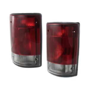 for ford econoline tail light 2004-2014 pair driver and passenger side capa certified for fo2800190c
