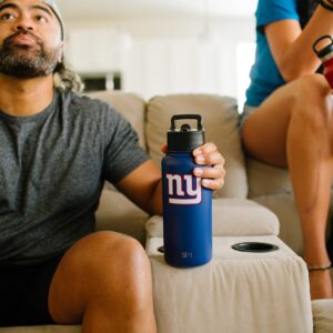 Simple Modern Officially Licensed NFL Water Bottle with Straw Lid | 32oz Vacuum Insulated Stainless Steel Thermos | Summit Collection