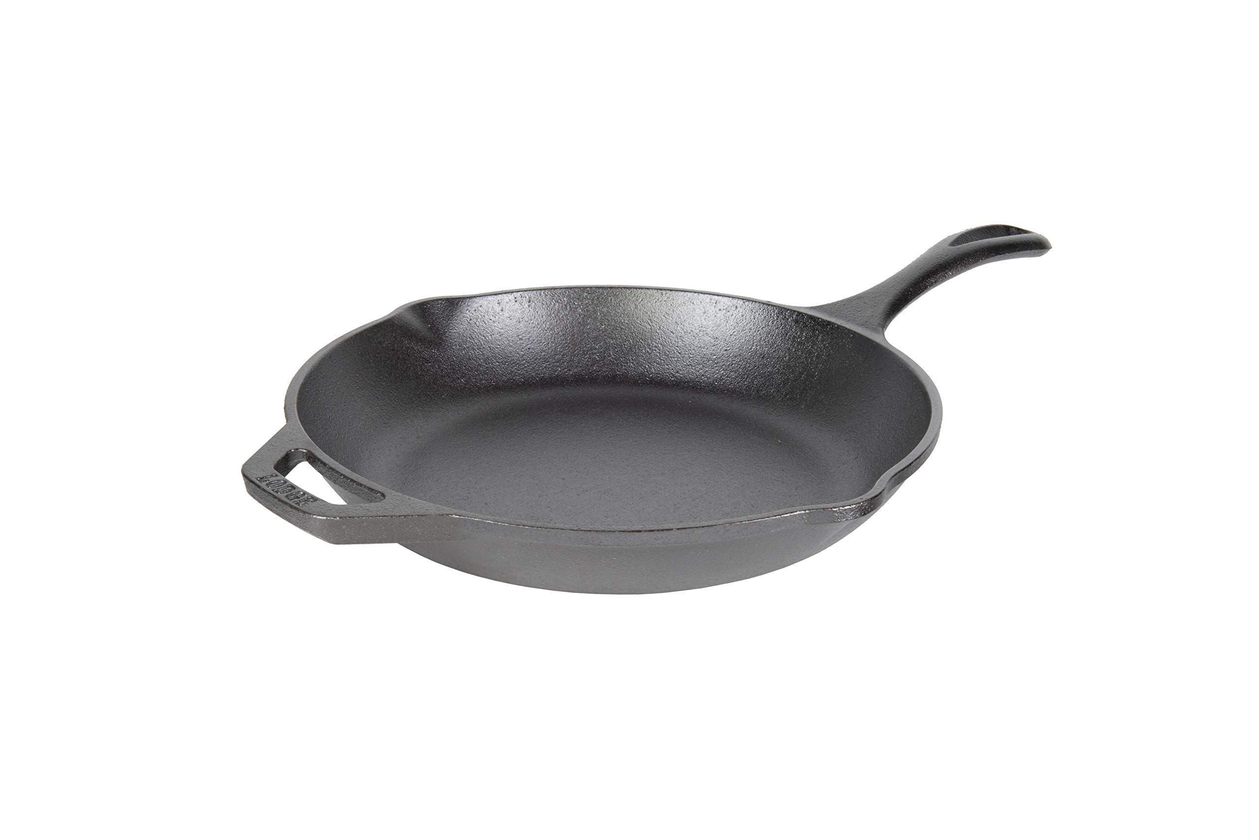 Lodge Chef Collection 10 Inch Cast Iron Chef Style Skillet. Seasoned and Ready for the Stove, Grill or Campfire. Made from Quality Materials for a Lifetime of Sautéing, Baking, Frying and Grilling