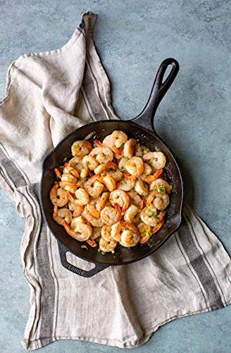 Lodge Chef Collection 10 Inch Cast Iron Chef Style Skillet. Seasoned and Ready for the Stove, Grill or Campfire. Made from Quality Materials for a Lifetime of Sautéing, Baking, Frying and Grilling