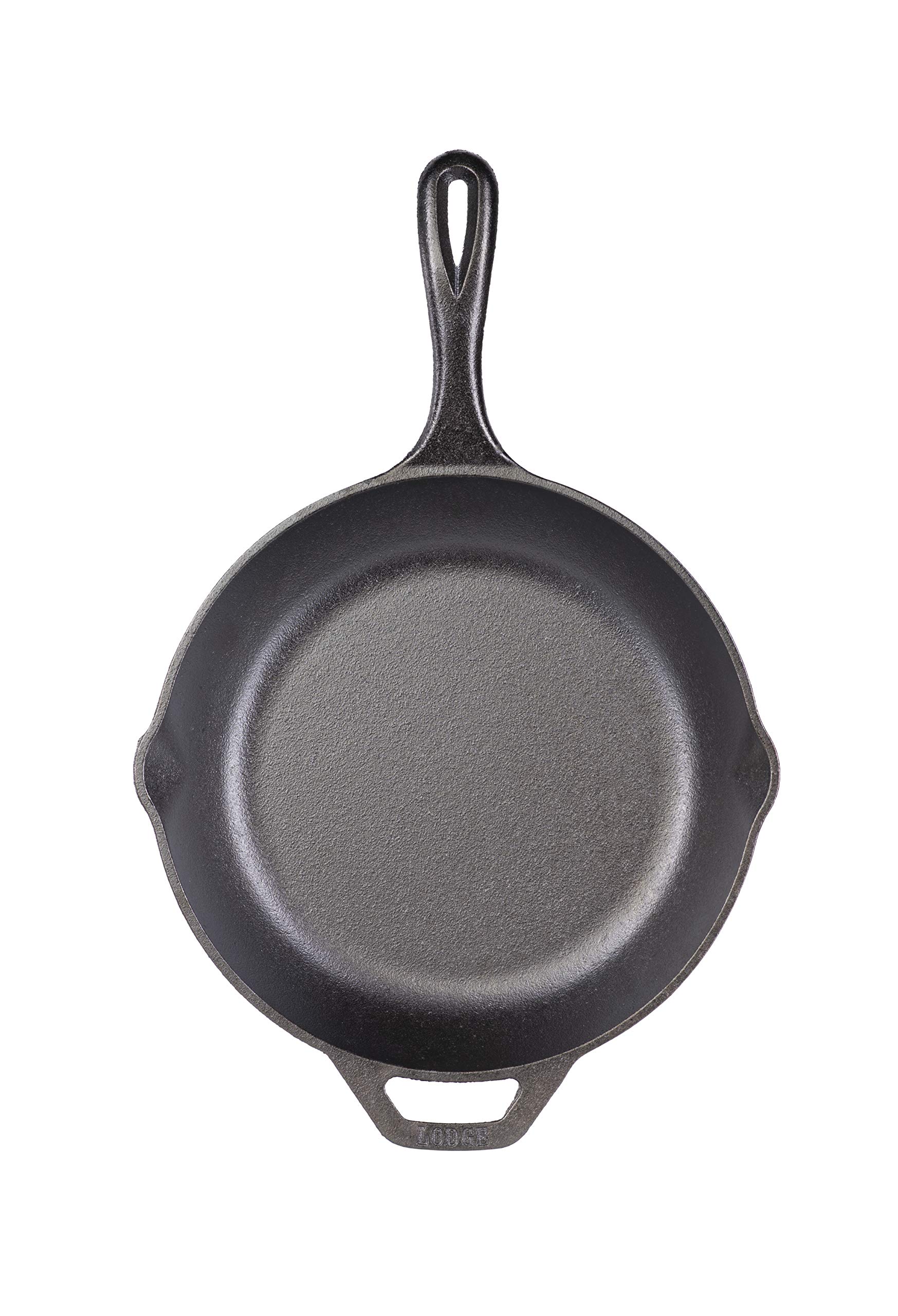 Lodge Chef Collection 10 Inch Cast Iron Chef Style Skillet. Seasoned and Ready for the Stove, Grill or Campfire. Made from Quality Materials for a Lifetime of Sautéing, Baking, Frying and Grilling