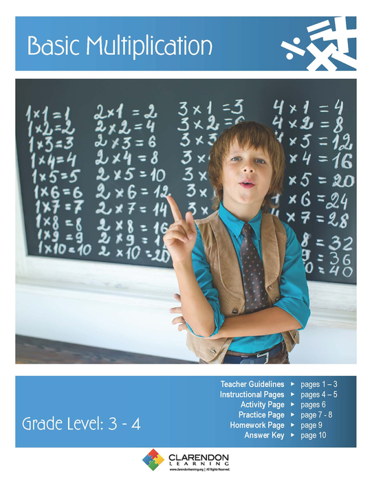 Basic Multiplication Lesson Plan