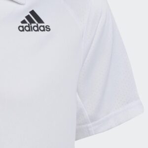 adidas unisex-child B Club Polo White/Black Medium