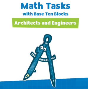 hand2mind math tasks with base ten blocks, architects and engineers, building numbers needed to add two, three and four two-digit numbers (grade k-2)