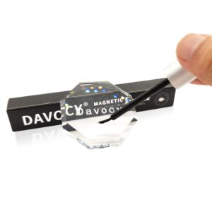 Davocy Magnetic Eyeliner for Magnetic Eyelashes, Strong Hold, Latex-Free, Waterproof Magnetic Eyeliner for Sensitive Eyes, No Glue Needed, Surper Large Capacity, 6ML 0.18OZ