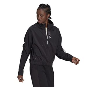 adidas Women's Tech Track Top Pb, Black, Medium