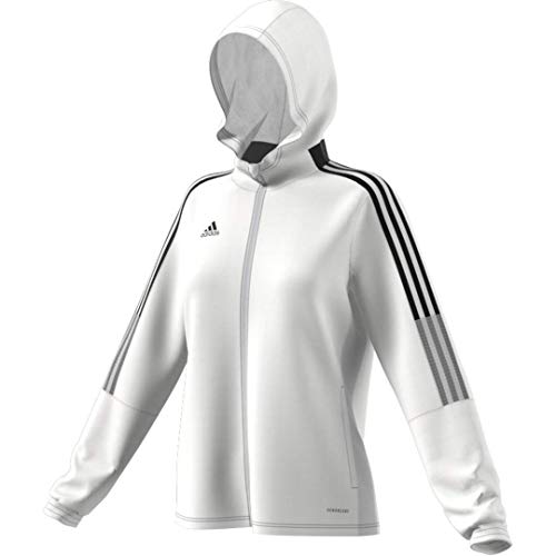 adidas womens Tiro 21 Windbreaker White Large