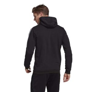 adidas mens Tiro 21 Sweat Hoodie Jacket, Black, Large US