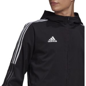 adidas mens Tiro 21 Windbreaker Black Large