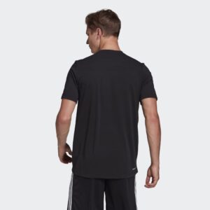 adidas mens FR Tee Black/White X-Large