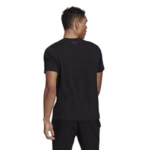 adidas mens VCRDY PHT Tee Black X-Large