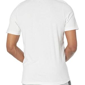 adidas mens CRTN Logo Tee White X-Large