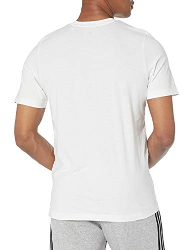 adidas mens CRTN Logo Tee White X-Large