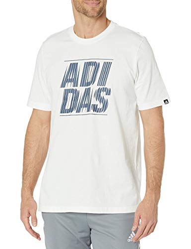 adidas mens EXT Motion Adi Tee White X-Large