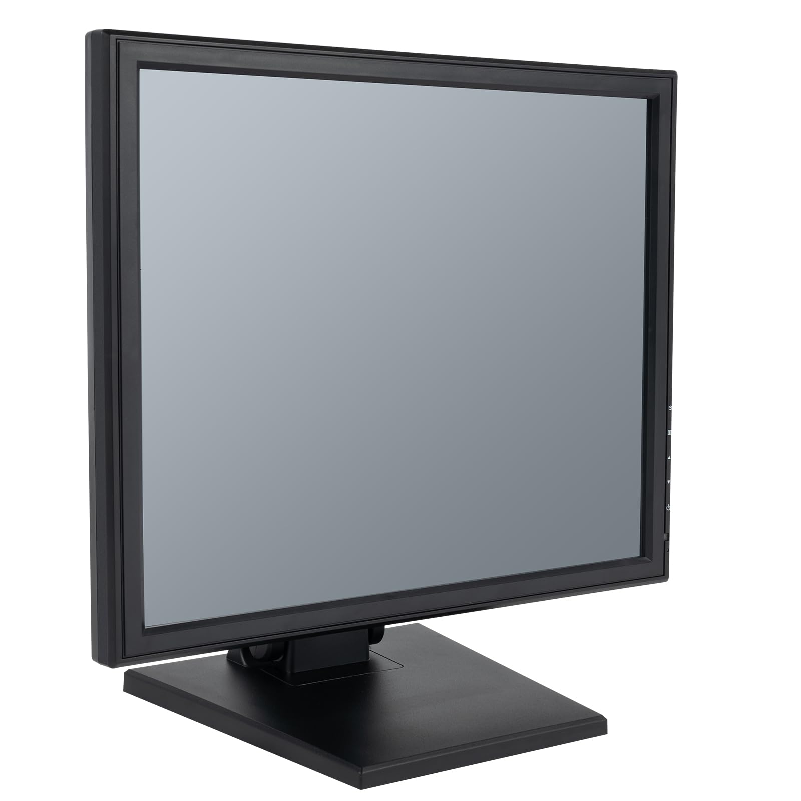 NG NOPTEG 17" LED Touch Screen Monitor LCD Display USB VGA w/POS Stand Retail Restaurant