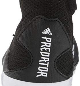 adidas Firm Ground Predator Freak .3 Soccer Shoe (boys) Black/White/Black 6 Big Kid