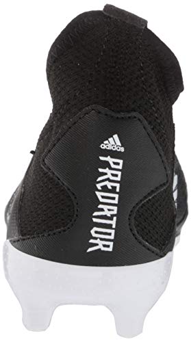 adidas Firm Ground Predator Freak .3 Soccer Shoe (boys) Black/White/Black 6 Big Kid