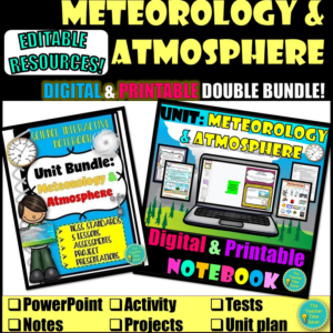weather and climate double interactive notebook
