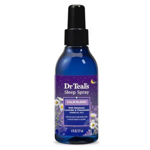 dr teal's sleep spray with melatonin & essential oil blend, 6 fl oz