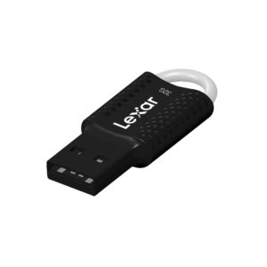 Lexar JumpDrive V40 32GB USB 2.0 Flash Drive, 3-Pack Black (LJDV040032G-B3BNU)